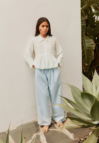 AEISHA BROEK -  bleached drapy