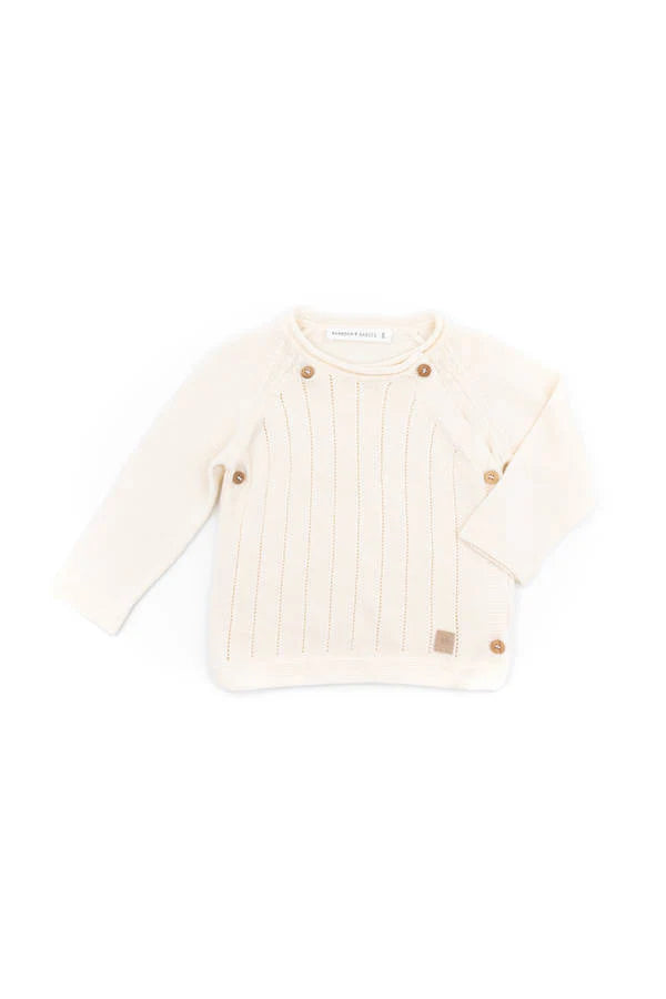 Trui knitted - Wit