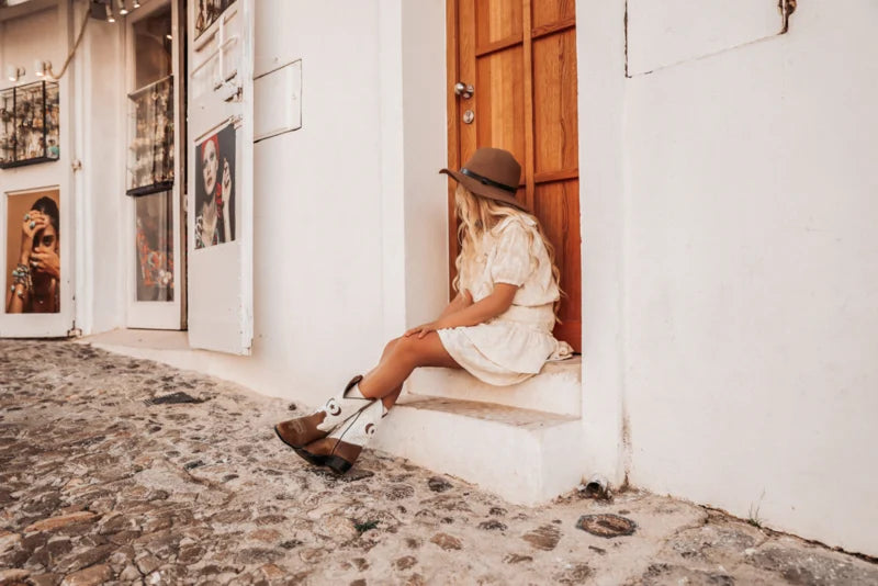 BLOUSE NALANI FLOWERS ECRU