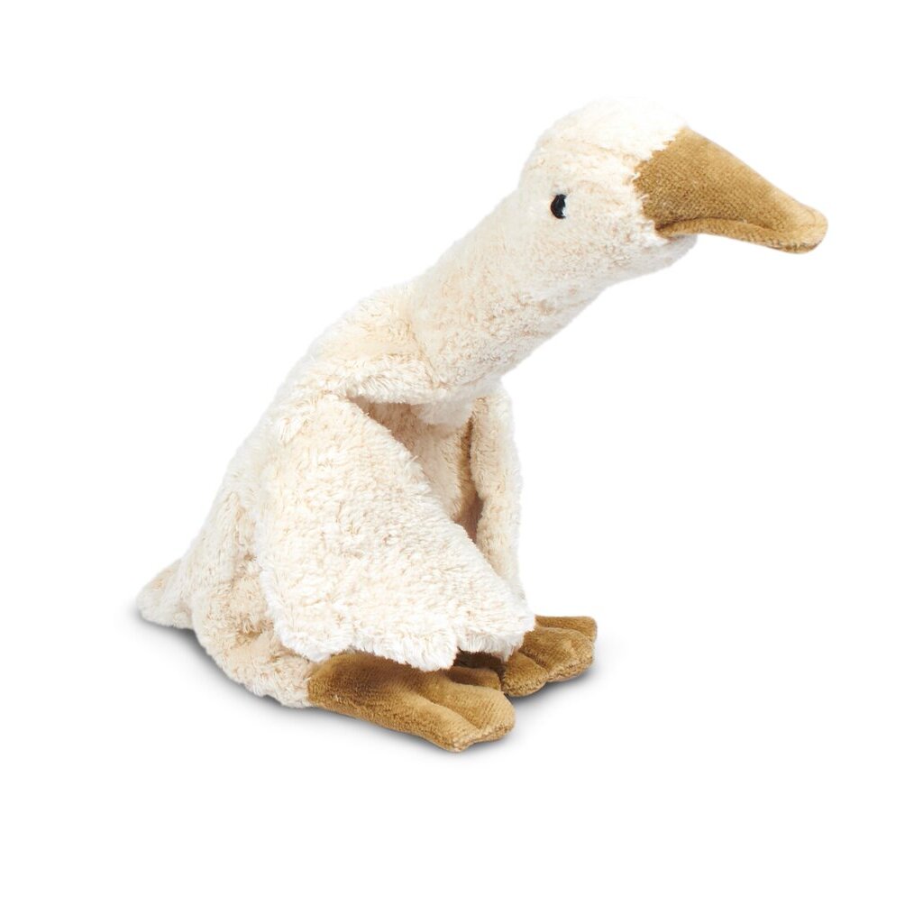 Knuffeldier - warmtekussen Gans klein | wit