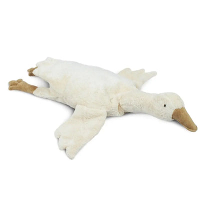 Knuffeldier - warmtekussen Gans Groot | Wit