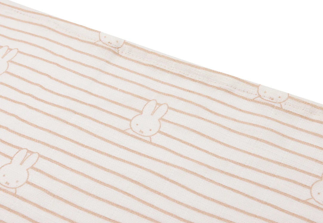 Hydrofiele Doek Small 70x70cm Nijntje Stripe Biscuit (3pack)