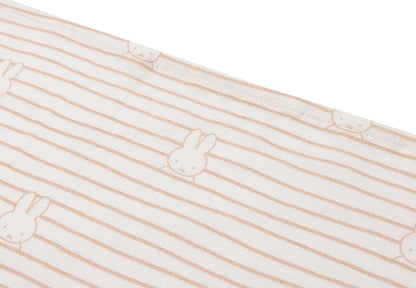 Hydrofiele Doek Small 70x70cm Nijntje Stripe Biscuit (3pack)