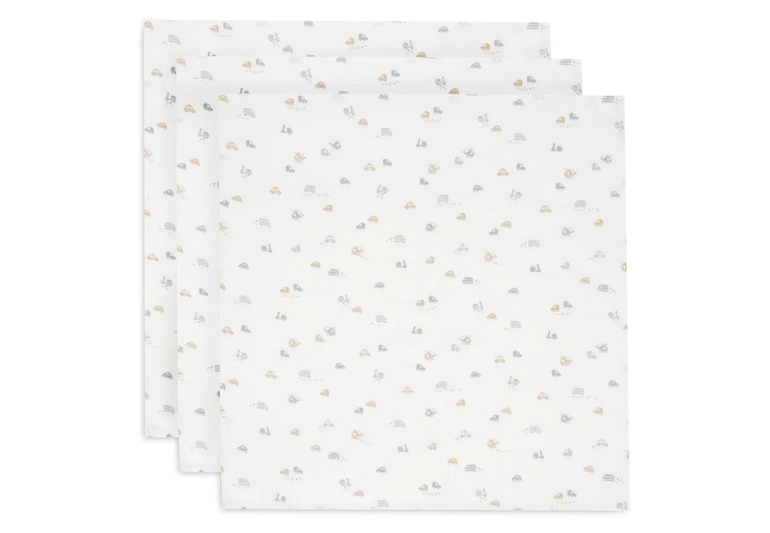 Hydrofiele Doek Small 70x70cm - On The Go - 3 Stuks