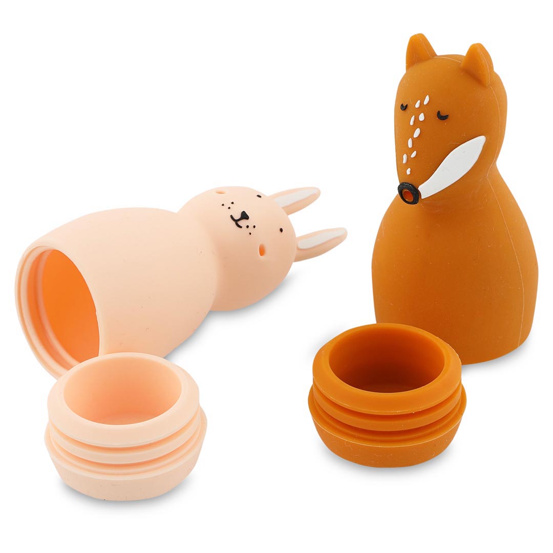 Badspeelgoed krijpe dieren - Mrs. Rabbit &amp; Mr. Fox