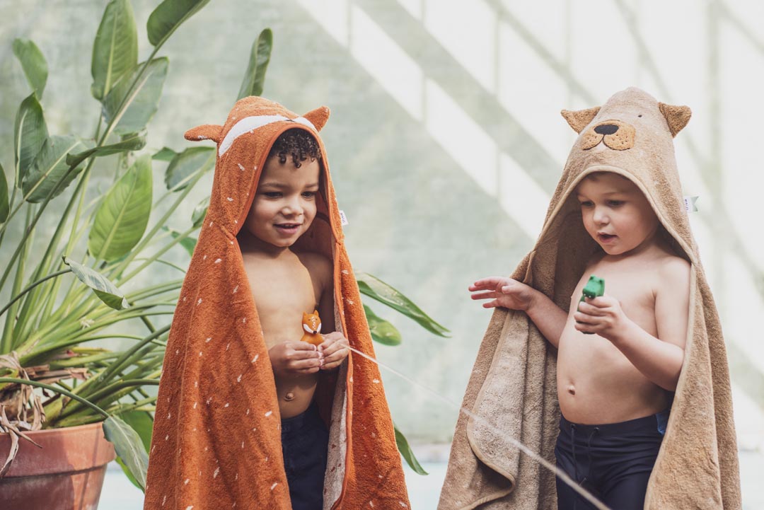 Badspeelgoed krijpe dieren - Mrs. Rabbit &amp; Mr. Fox