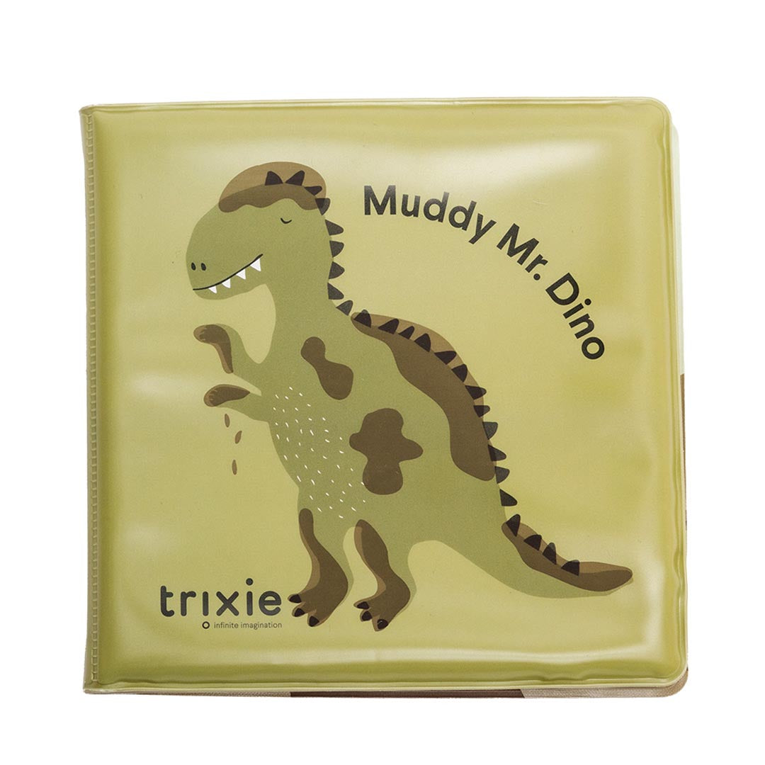 Kleur veranderend badboek - Muddy Mr. Dino