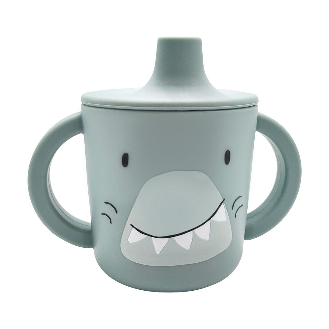 Siliconen drinkbeker - Mr. Shark