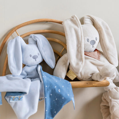 Maxi Knuffeldoekje Doudou Konijn - Pastelblauw
