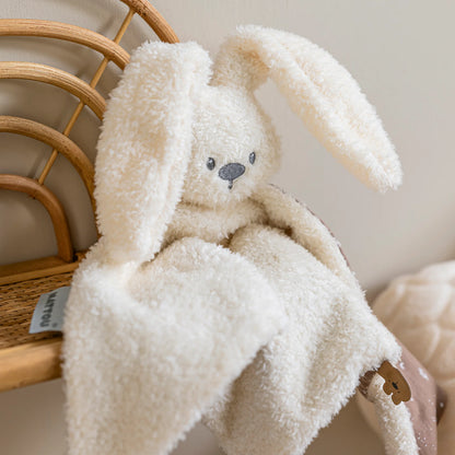 Maxi Knuffeldoekje Doudou Konijn - Teddy Vanille