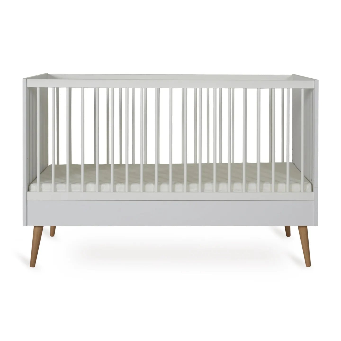 Quax - Cocoon Meegroei Bed - 140 x 70 cm - Ice White