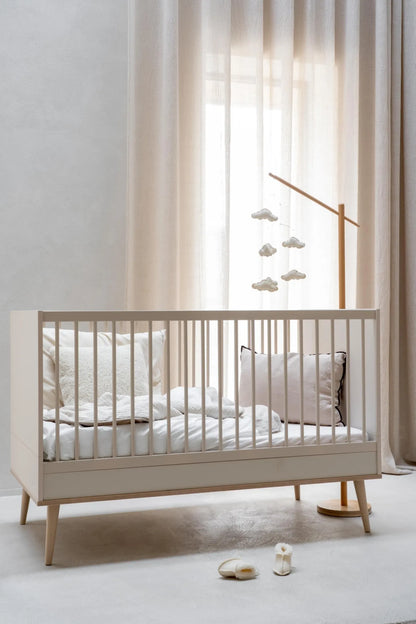 Quax - Flow Meegroei Bed - 140 x 70 cm - Clay
