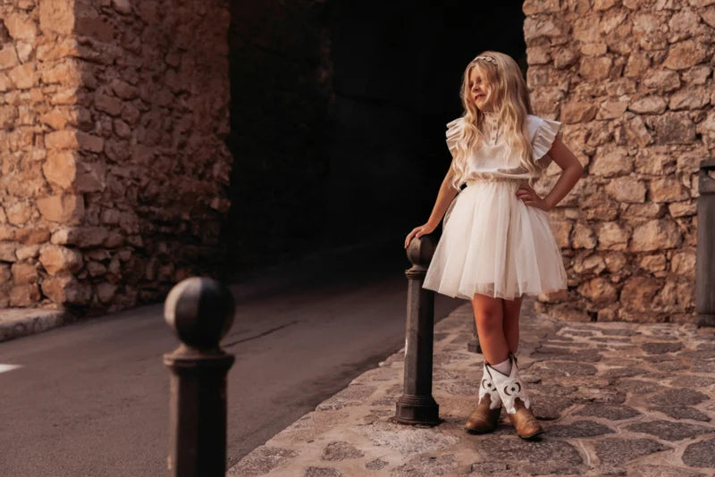 TULLE SKIRT AALIYAH ECRU