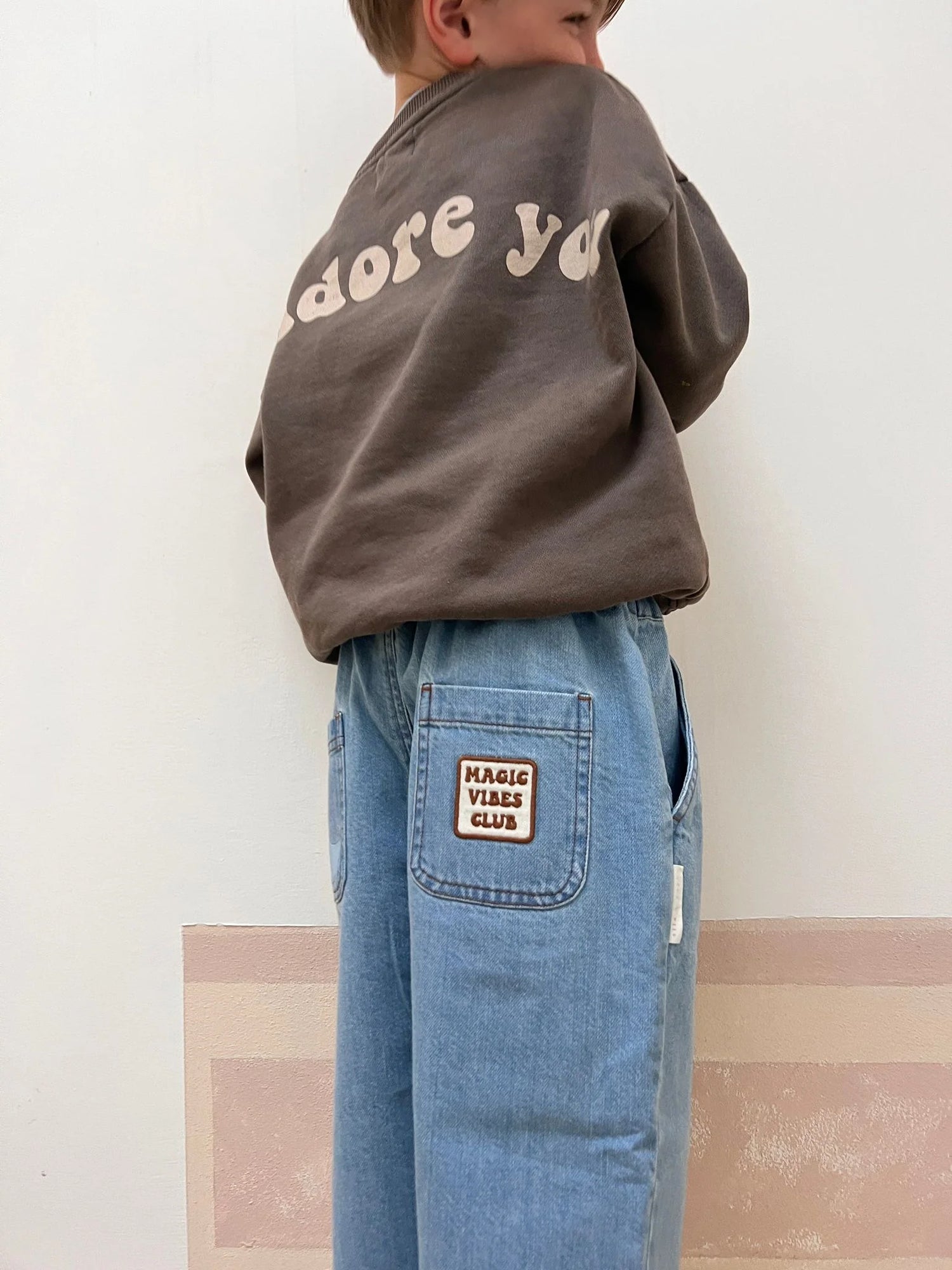 Blue denim pants MOON kids