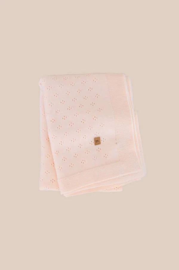 Winter Gebreide Deken - Inslag 2 - PINK 04