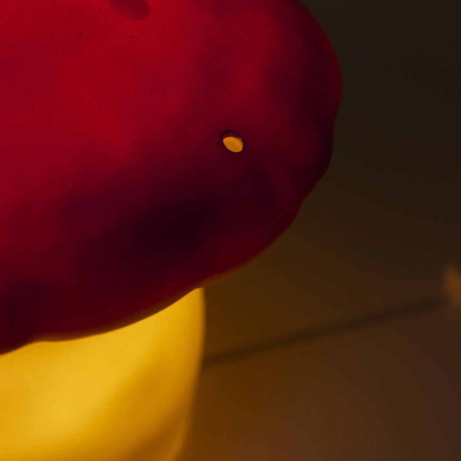 LAMP MUSHROOM MEDIUM RED BRICK