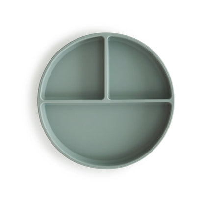 Siliconen Zuigplaat - Cambridge blue