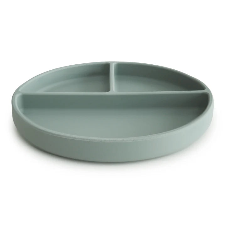 Siliconen Zuigplaat - Cambridge blue