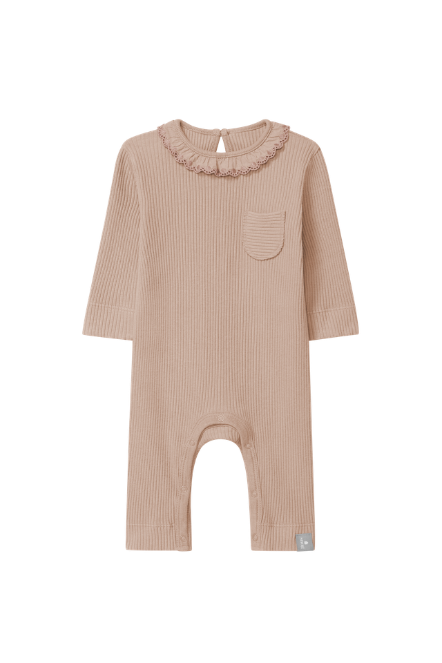 pakje met kraagje- nude
