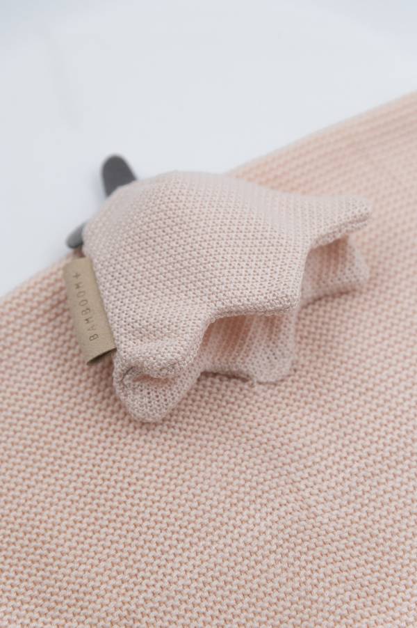 Gebreide Doudou - Tulp - ROZE 04