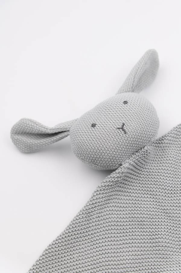 Doudou, Gebreid - Konijn - BLAUW