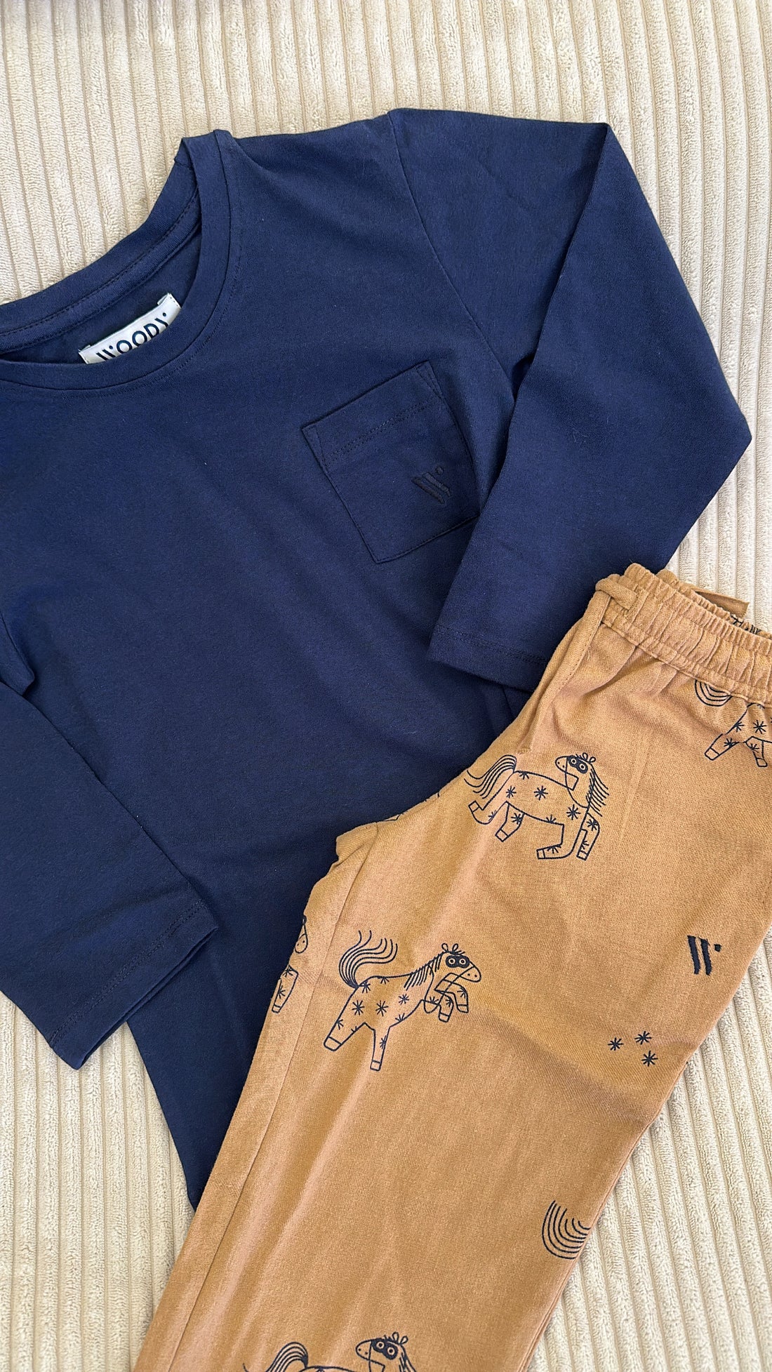 Jongens Pyjama - donkerblauw