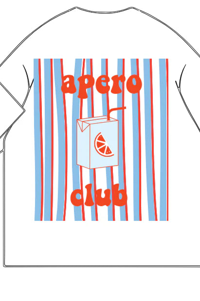Little APERO CLUB t-shirt loose fit