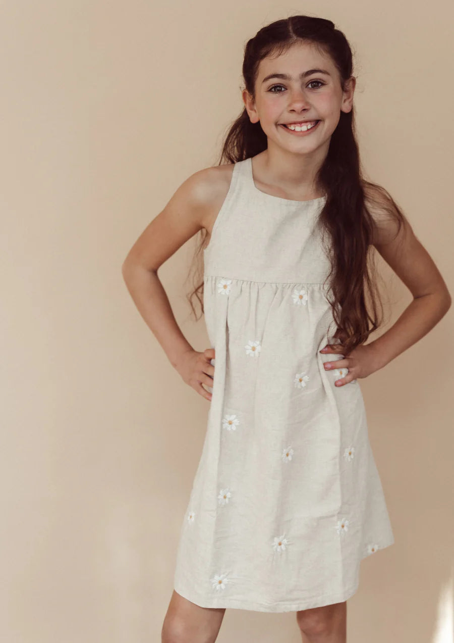 Two you label - Leah linen dress / Beachhflower