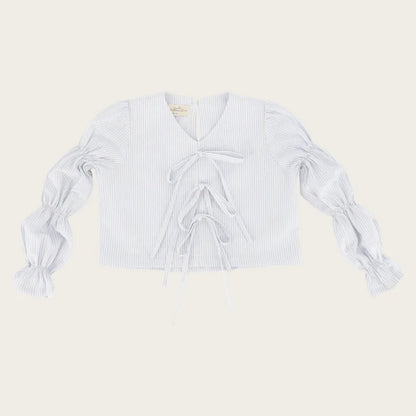 TOP SANNA STRIPE LIGHT BLUE