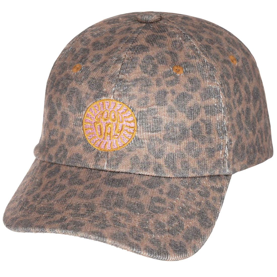 TND Corduroy Leopard Cap