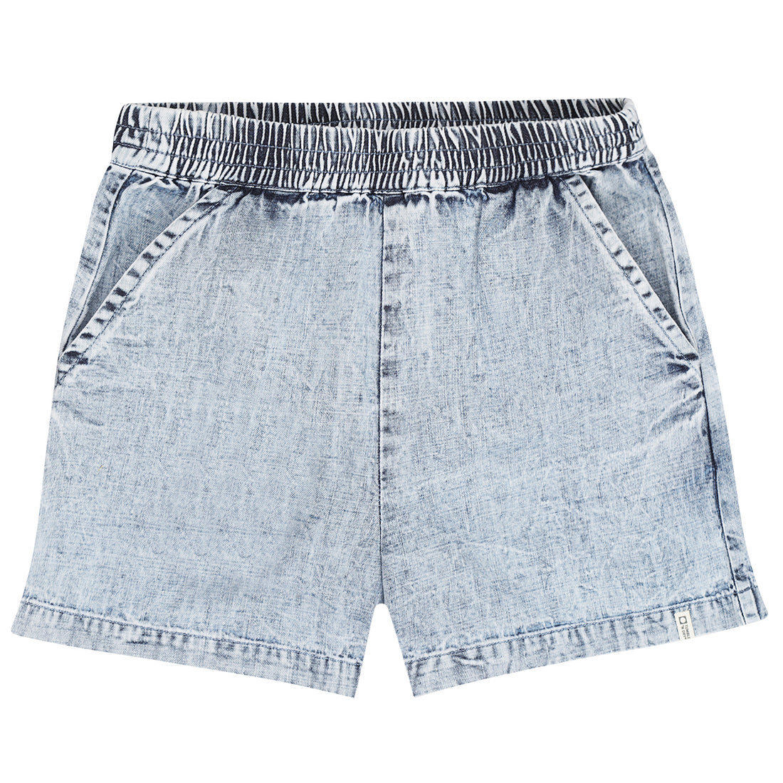 Shorts - denim acid wash