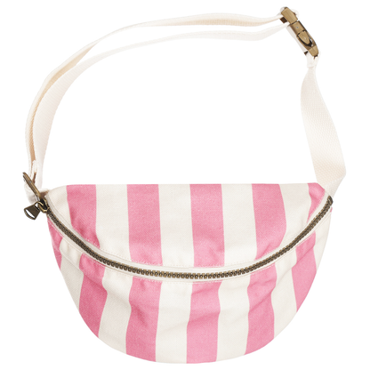 TND Bum Bag Soleil - Roze en witte strepen