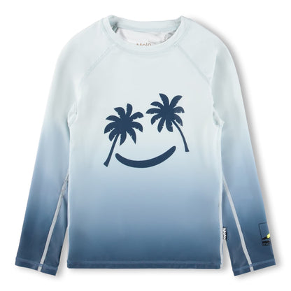 Zwemshirt Neptune LS Palm Blue Smile