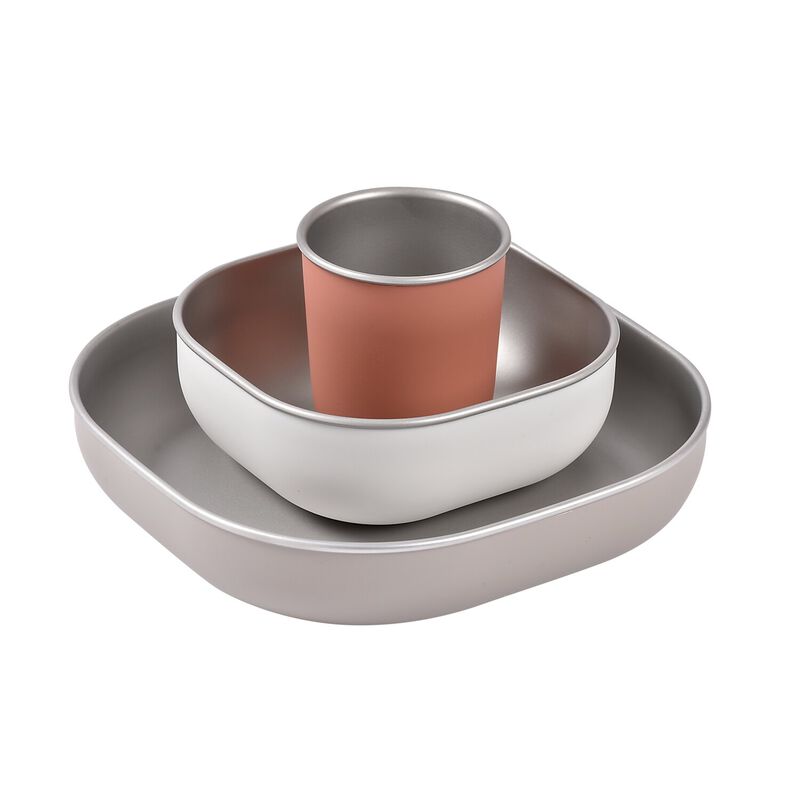 Béaba - Roestvrij stalen lunchdoos TERRACOTTA