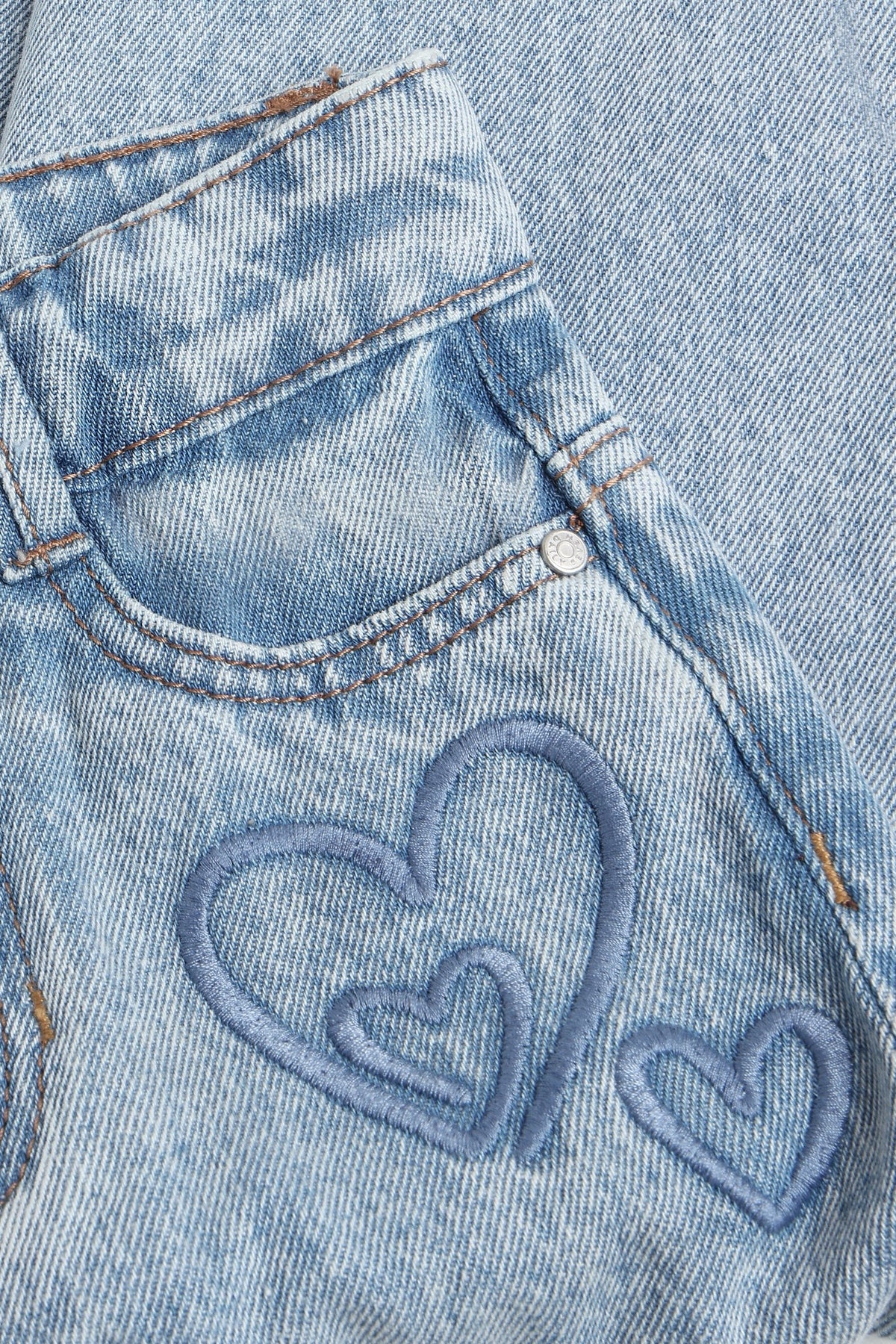 Jeans Mom Fit Hart - Medium Denim