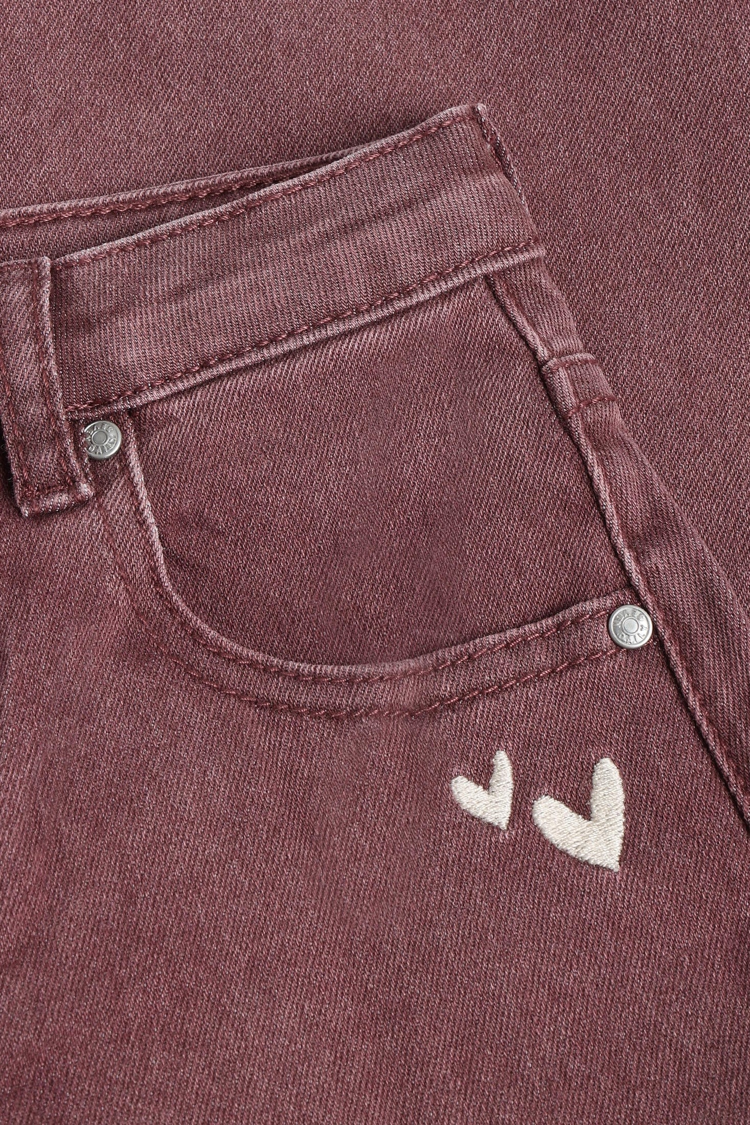 Broek - met rechte pasvorm, gewassen - Valerian