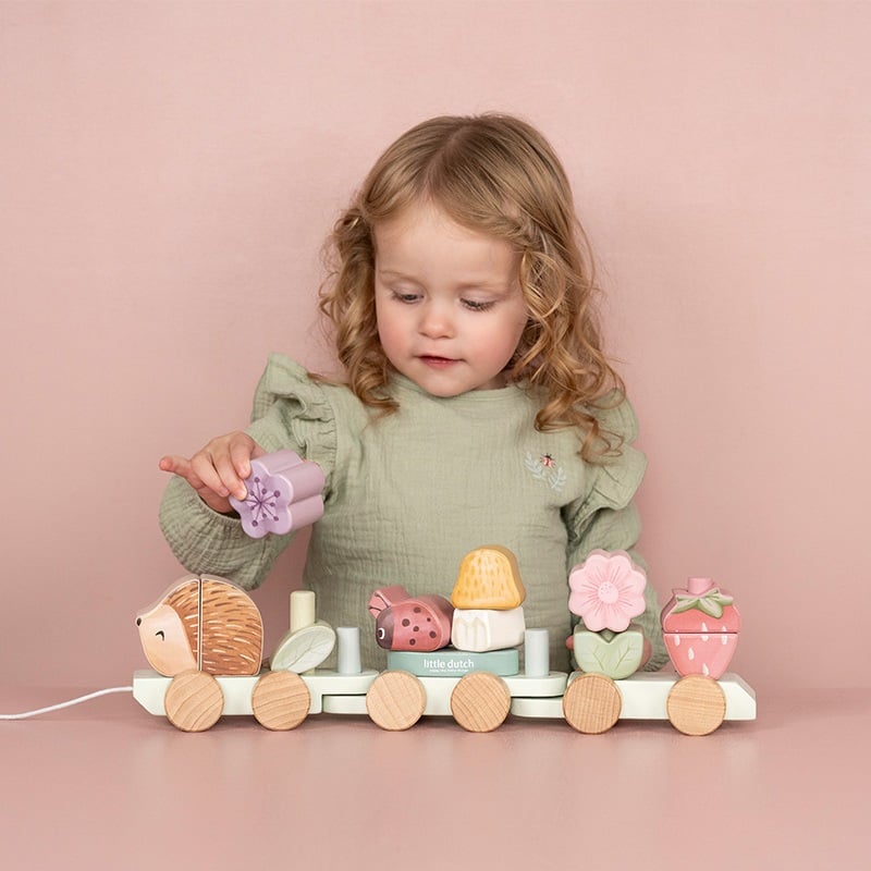 Blokkentrein Egel - Fairy Garden FSC