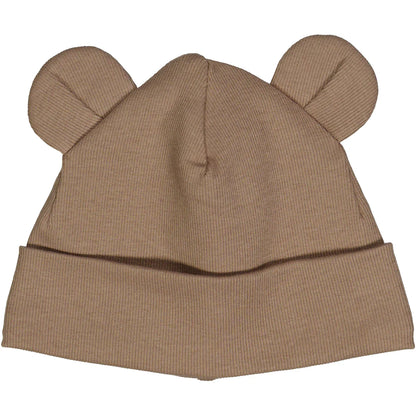 RIB bear hat with ears - bruin