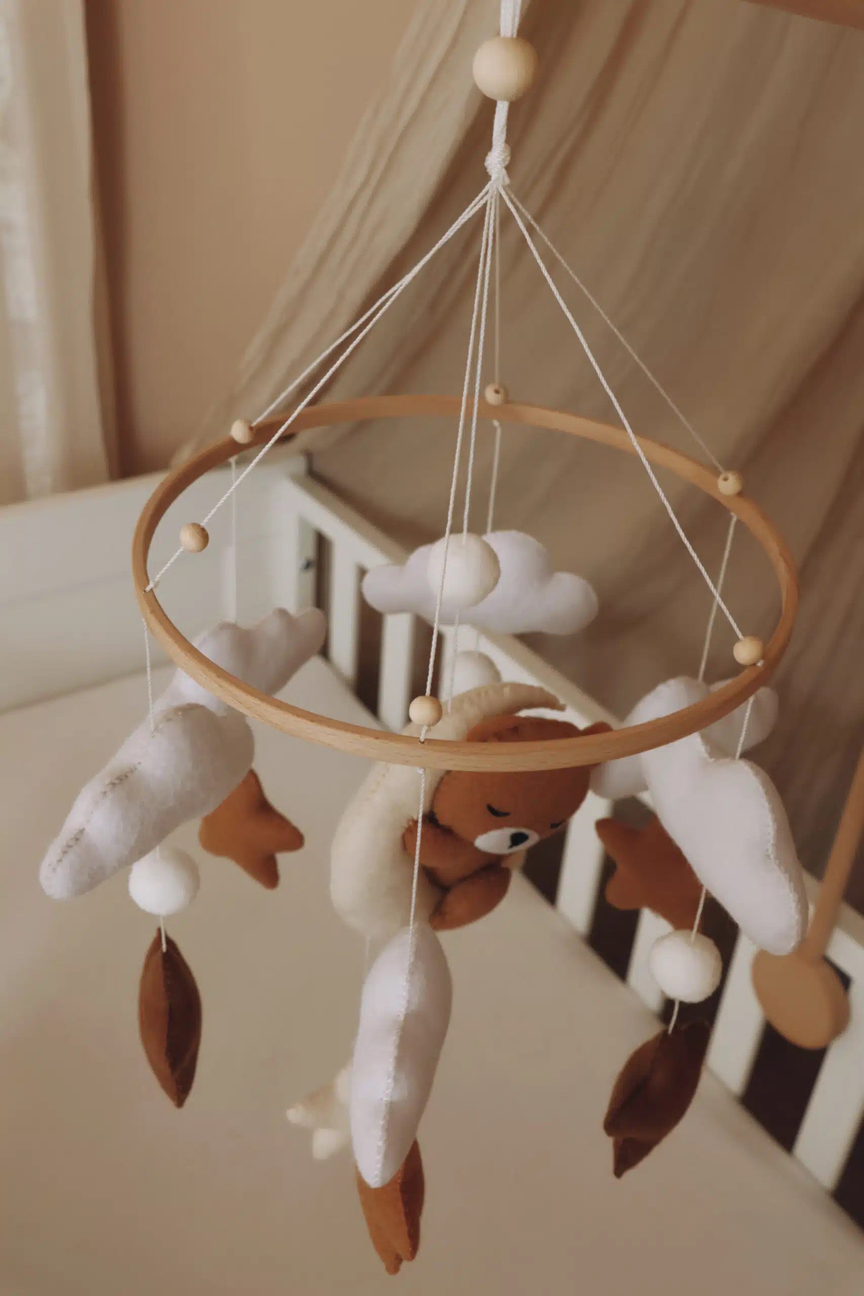 Mobiel sleeping teddy