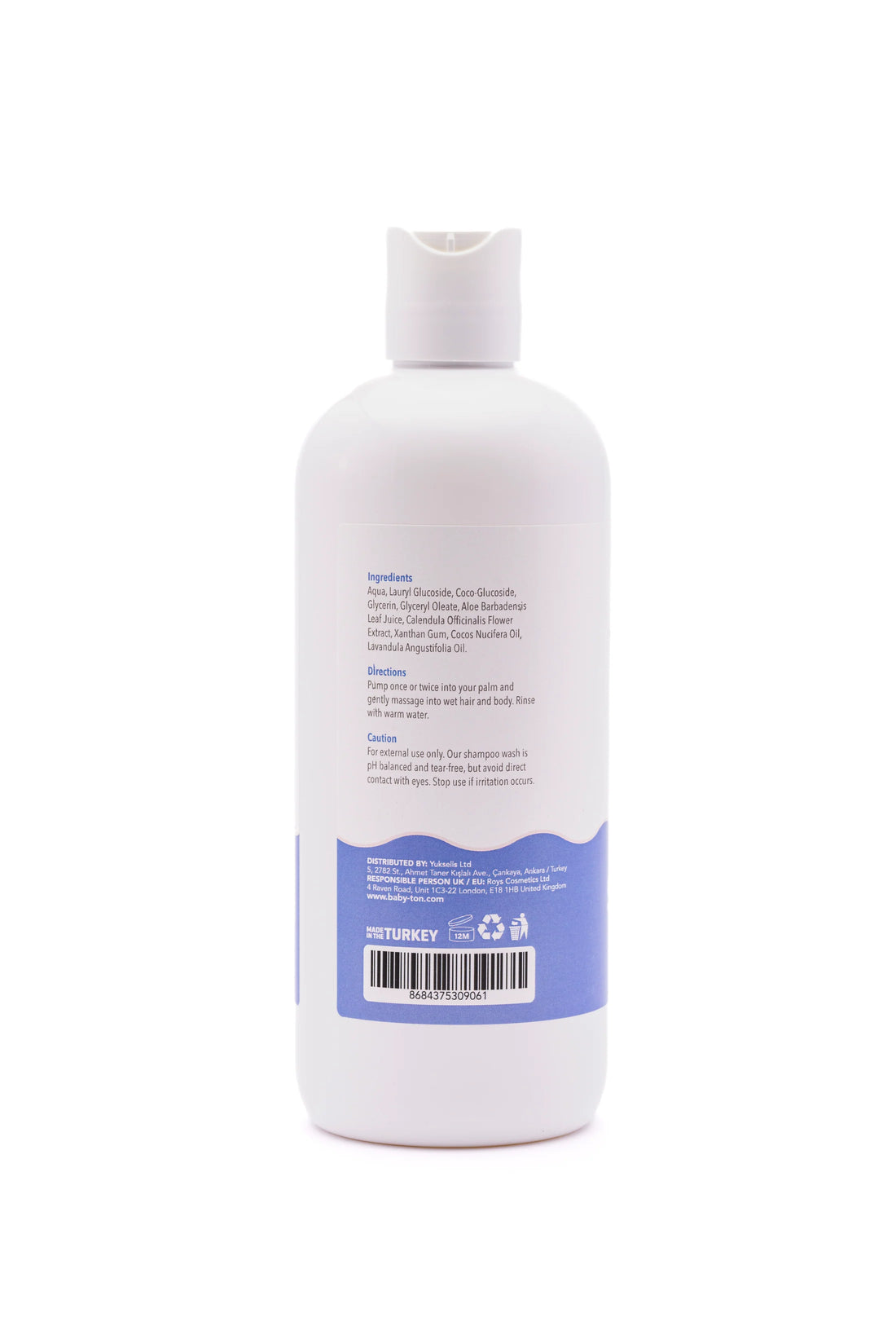 Natuurlijke Tranenvrije Shampoo voor Baby&
