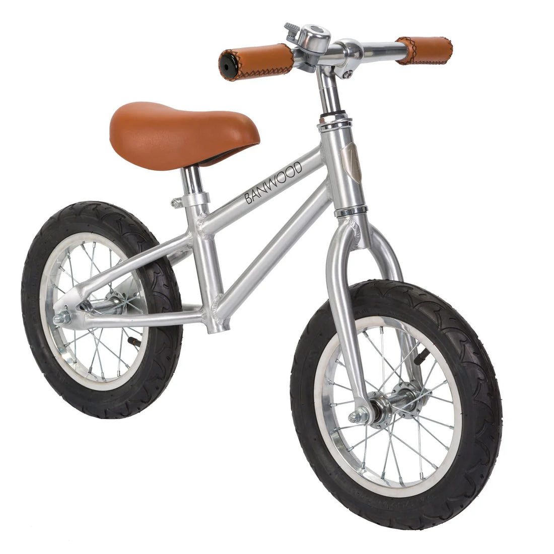 Loopfiets first go - Chrome