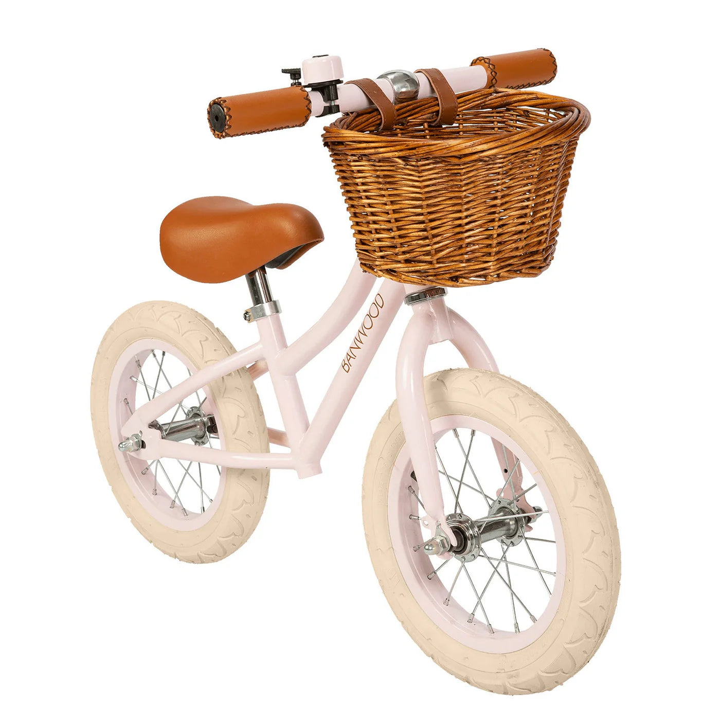 Loopfiets first go - Pale Pink
