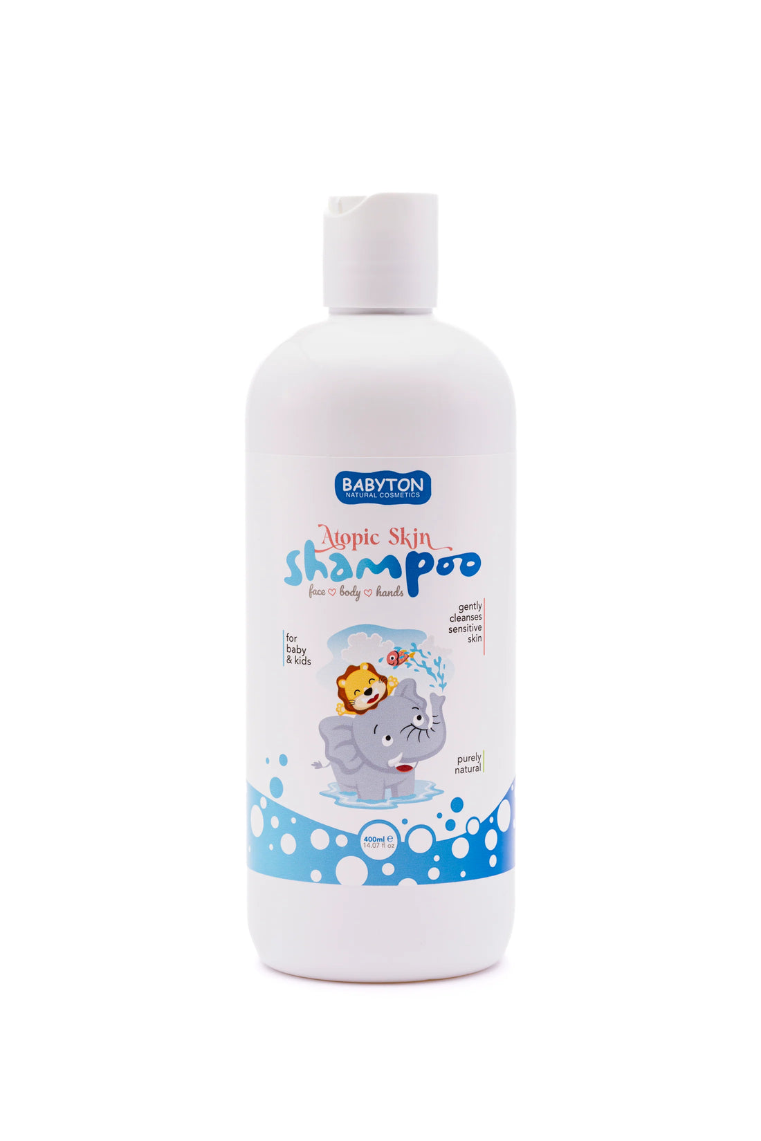 Natuurlijke Body &amp; Hair Shampoo voor Atopische Huid 400ml