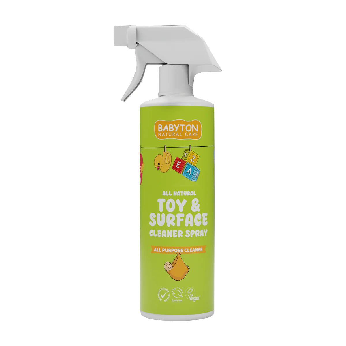 Natuurlijke Speelgoed- en Oppervlakte Reiniger 500ml