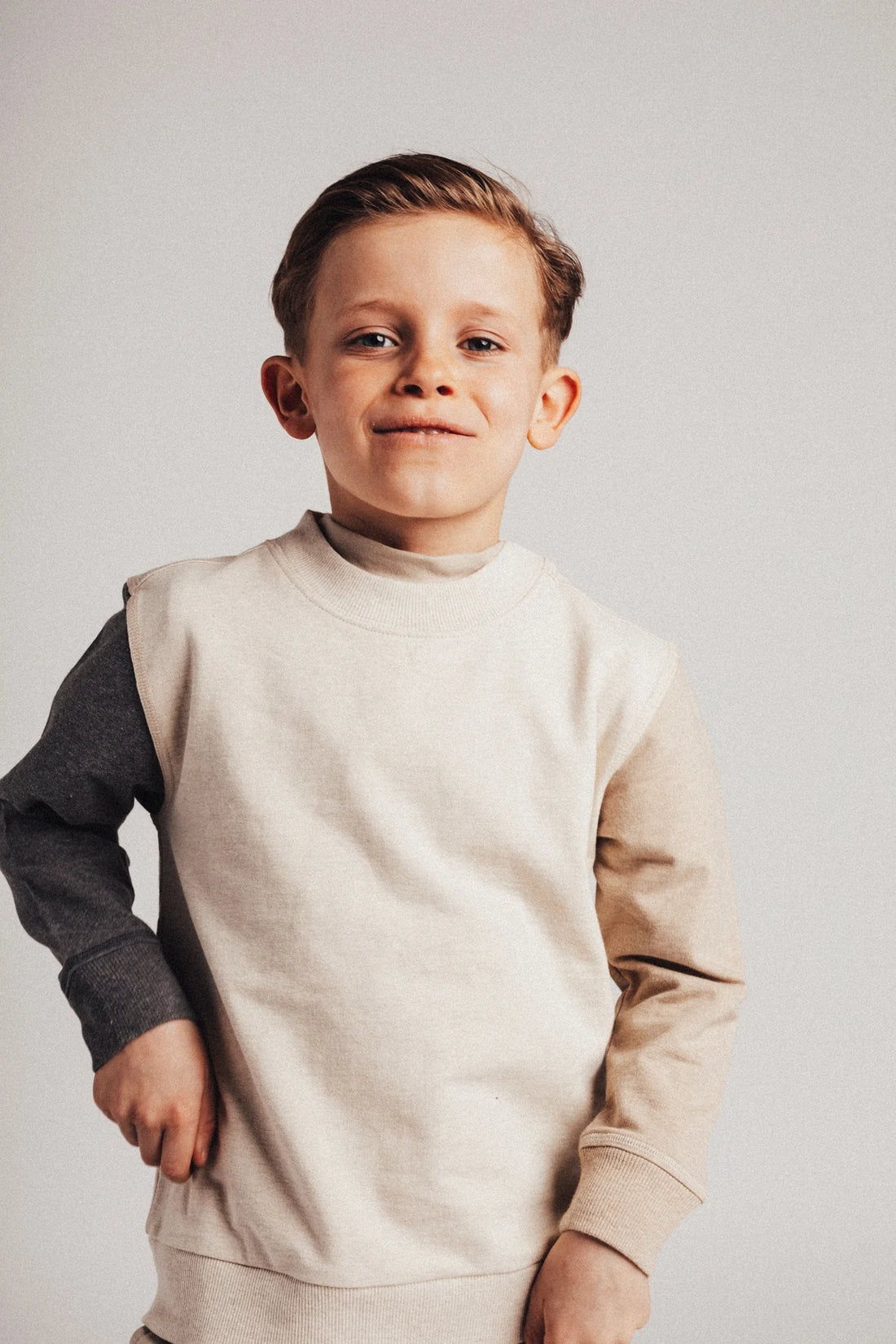 Baje - Sweater, multi vanilla