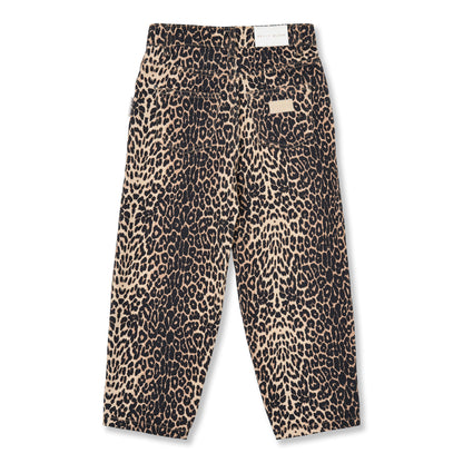 Ballon Fit Jeans | Leopard AOP