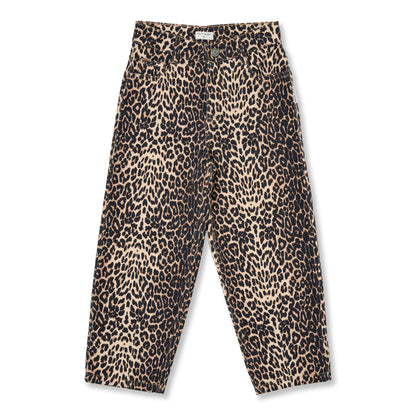 Ballon Fit Jeans | Leopard AOP