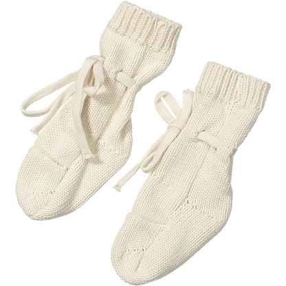 Beau Knitted Booties | Beach