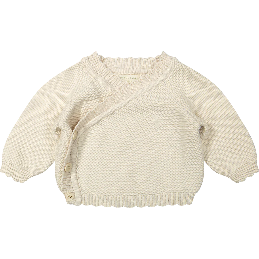 Beau knitted cardigan | Beach