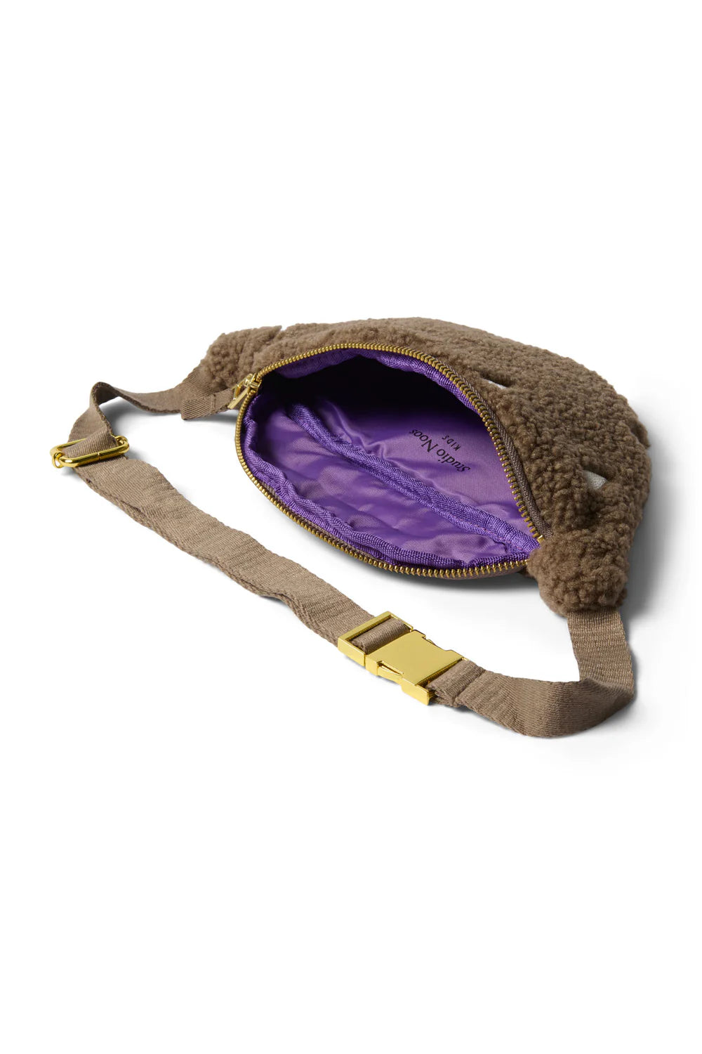Brown Hearts Teddy Mini Fannypack
